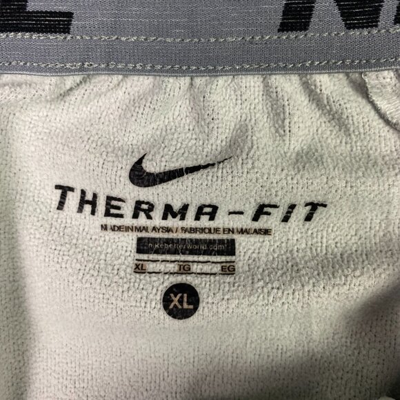 Nike Therma Fit Gray Joggers Sweatpants Men's XL Gym Pants Running 716373 063 - Picture 8 of 15
